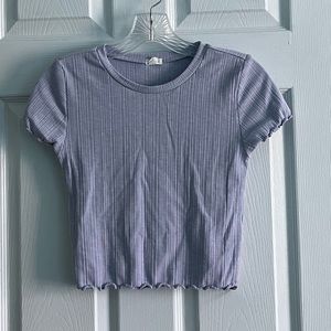Garage Lilac Crop Top